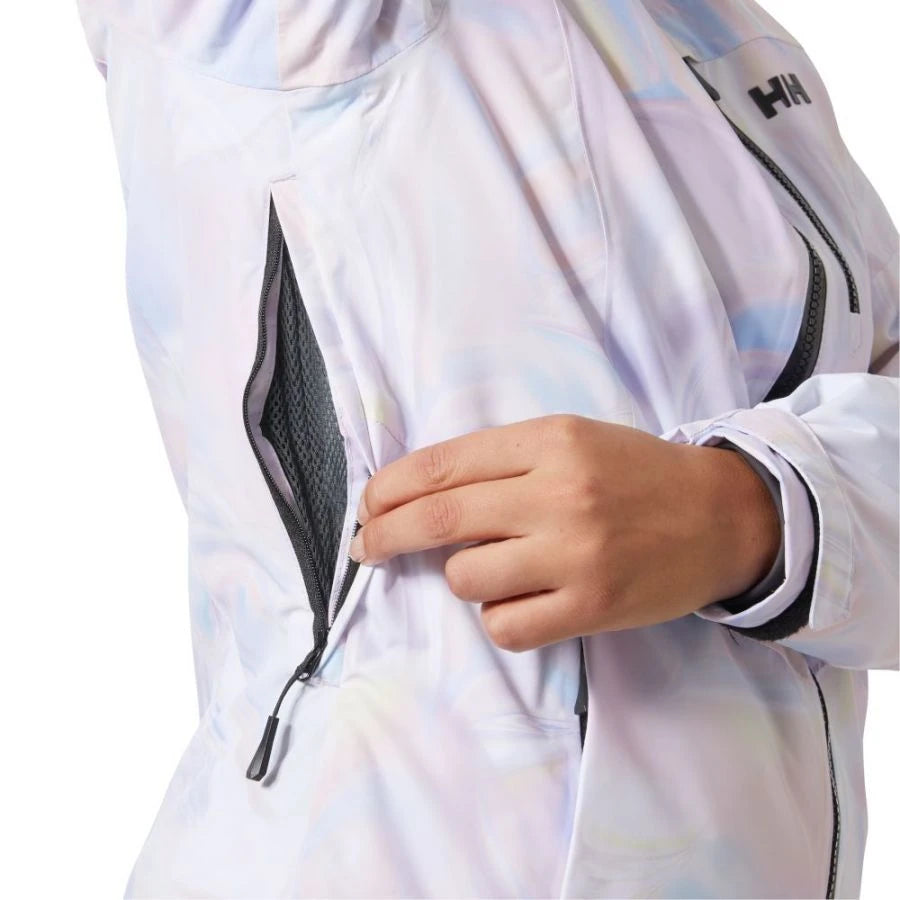 Valdisere 3.0, ski jacket, women, reflections aop