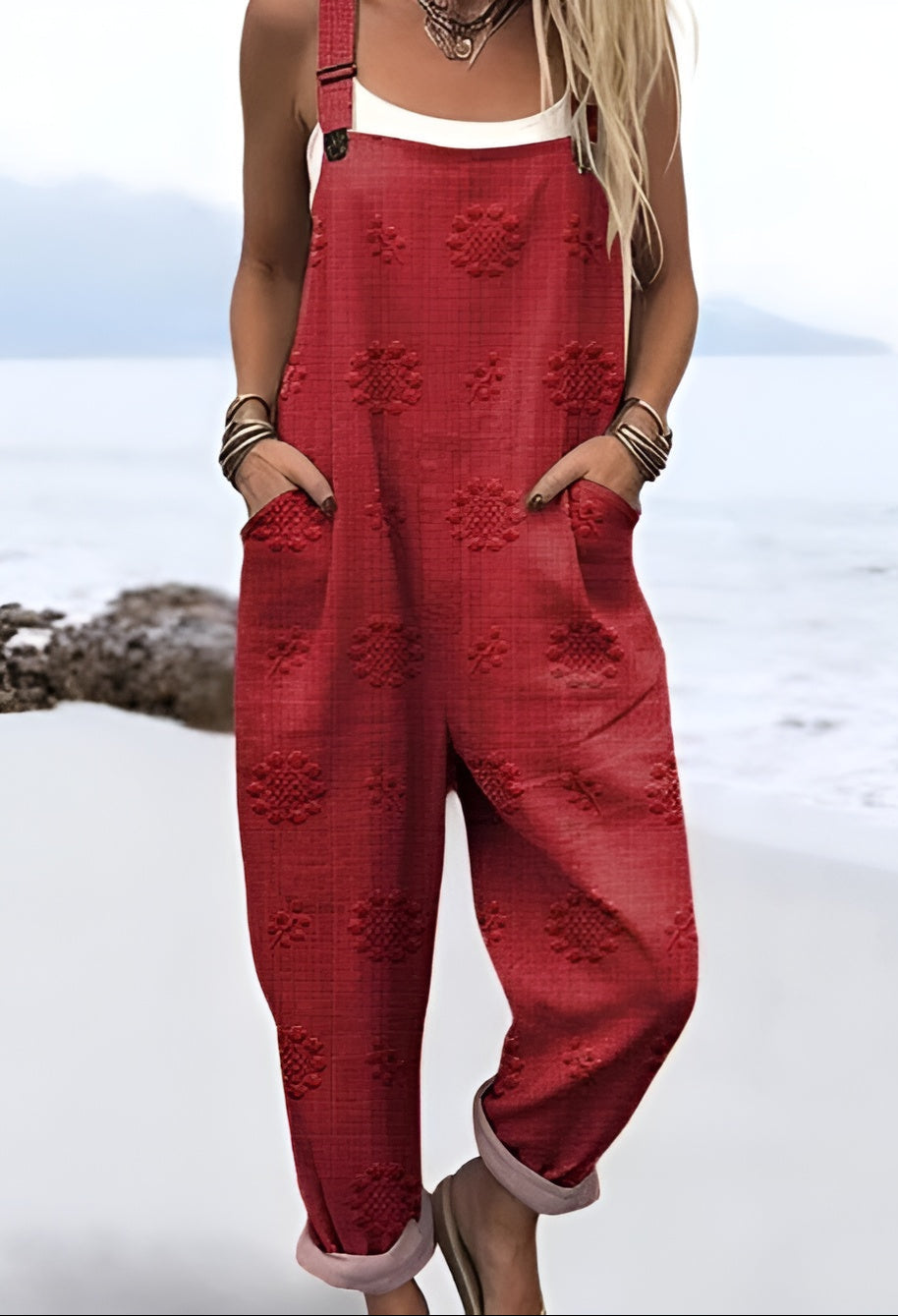 Lynn™ | Palisanderpreget Latzhose