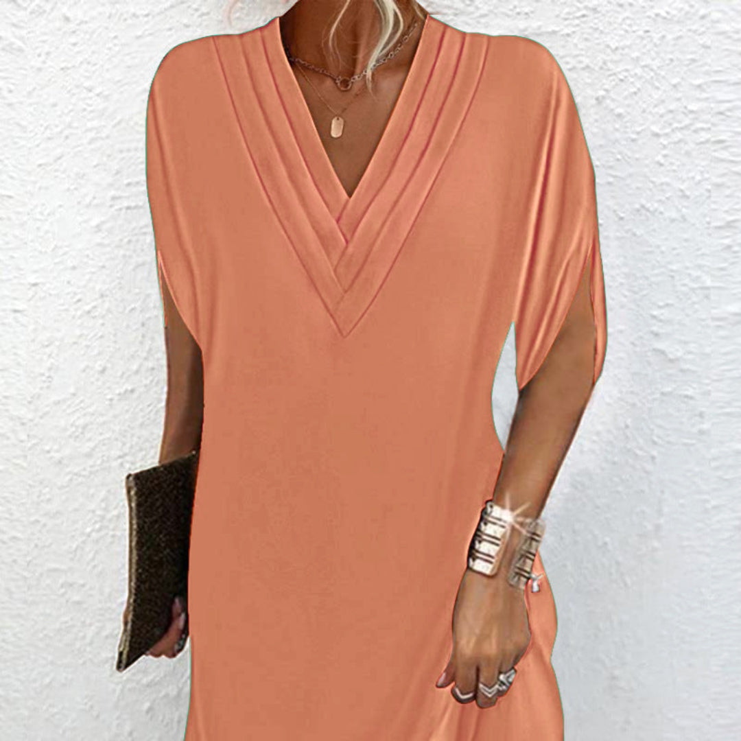 Anemoon™ | Elegant kjole med V-hals