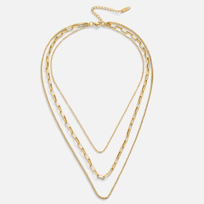 Myla Flerlags Halskjede | 18k Gull