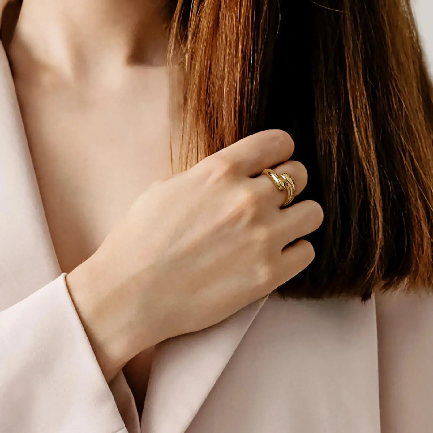 Cora Ring | 18k Gull