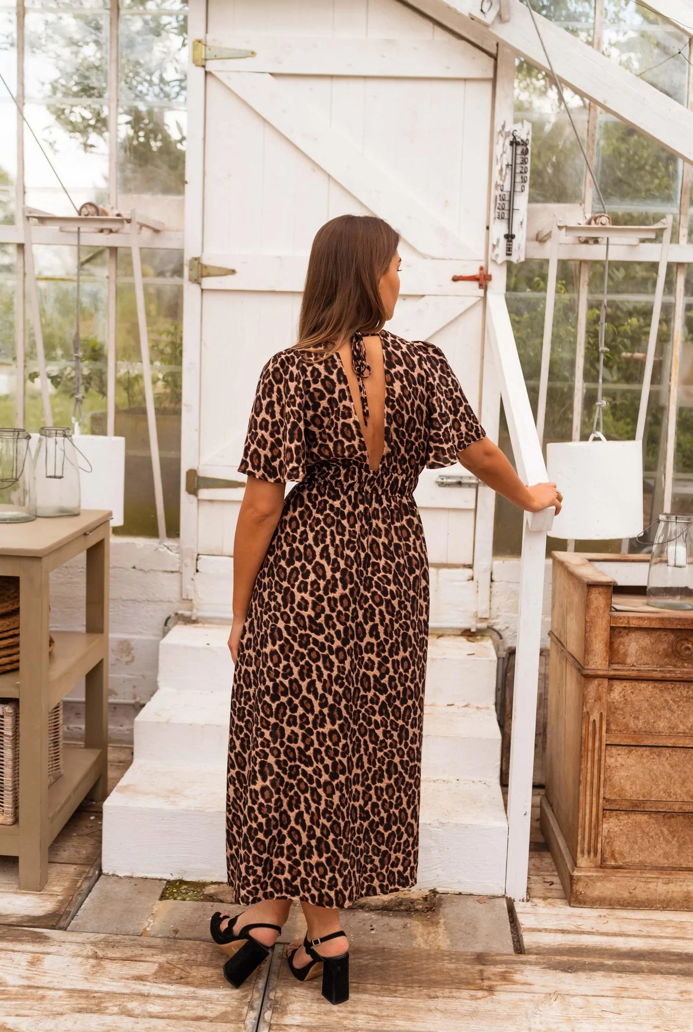 Stella™ | Maxi-kjole med leopardmønster og sommerlig stil