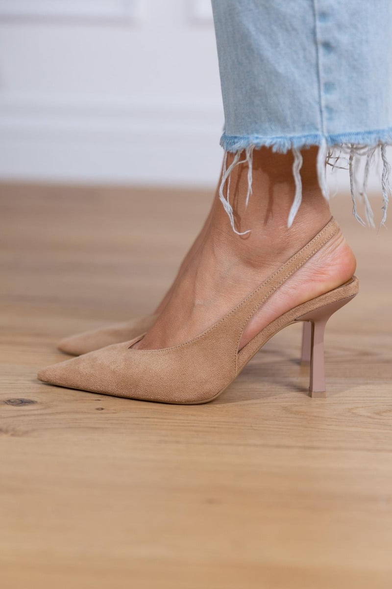 FABIANA | Elegante Stiletto Slingback for en Chic Look
