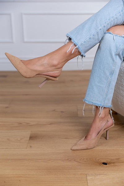 FABIANA | Elegante Stiletto Slingback for en Chic Look