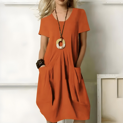 MARYAM – Elegant kjole med mageinnpakning
