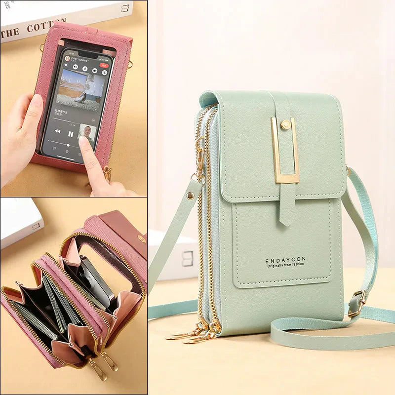 Mathisens™ | Crossbody-veske med mobiltelefon