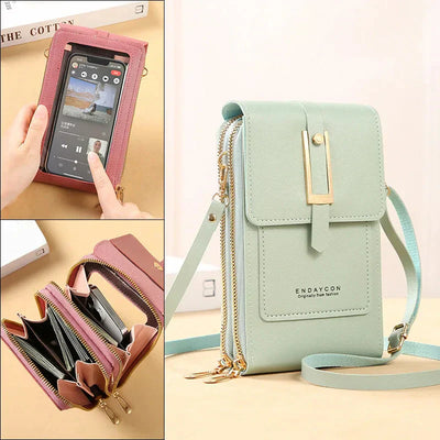 Mathisens™ | Crossbody-veske med mobiltelefon